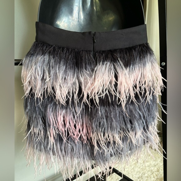 MILLY feather mini skirt - Picture 3 of 5
